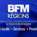 écran BFM Régions TV multi écrans
