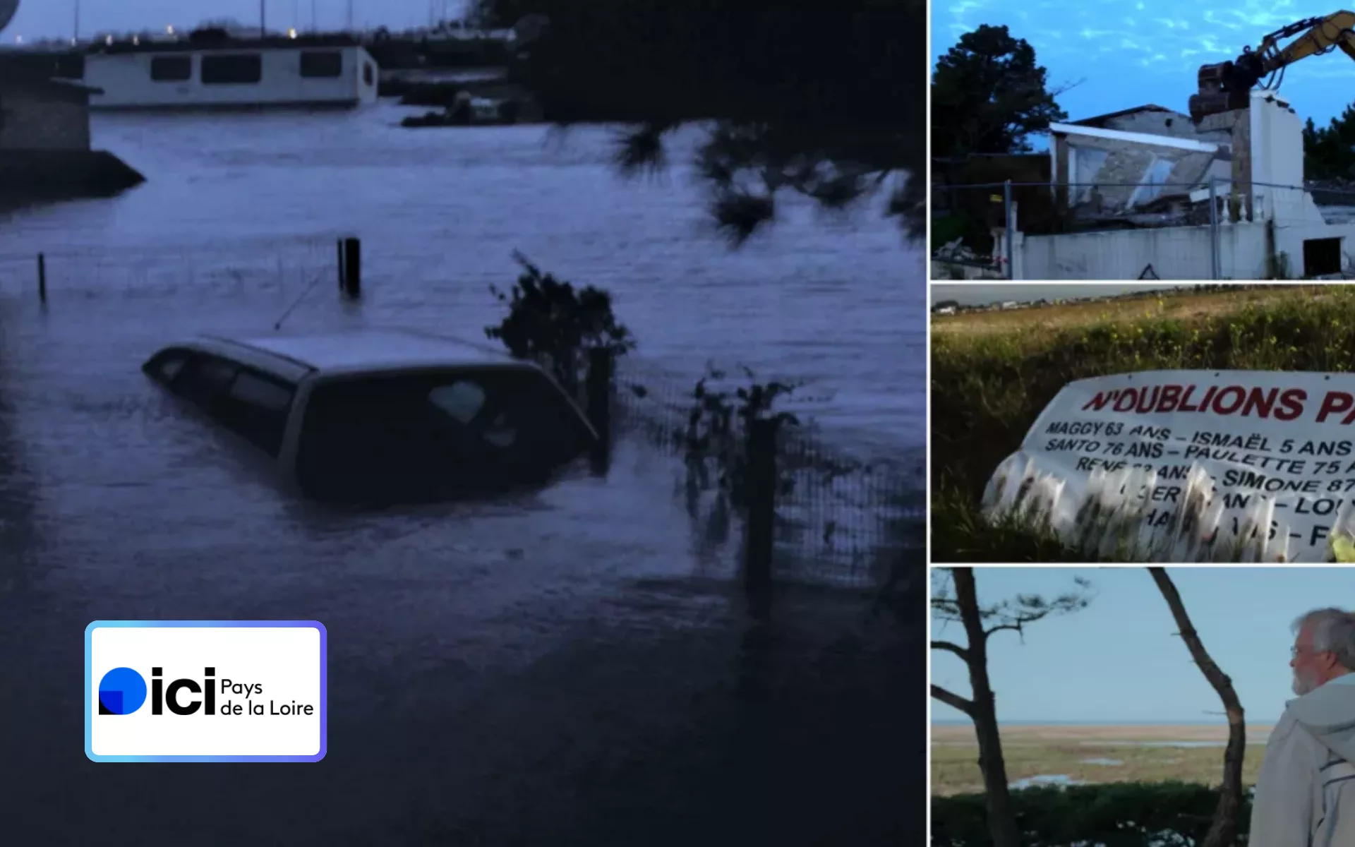 Soirée spécial 15 ans après le passage de la tempête Xynthia sur France 3 Pays de la Loire