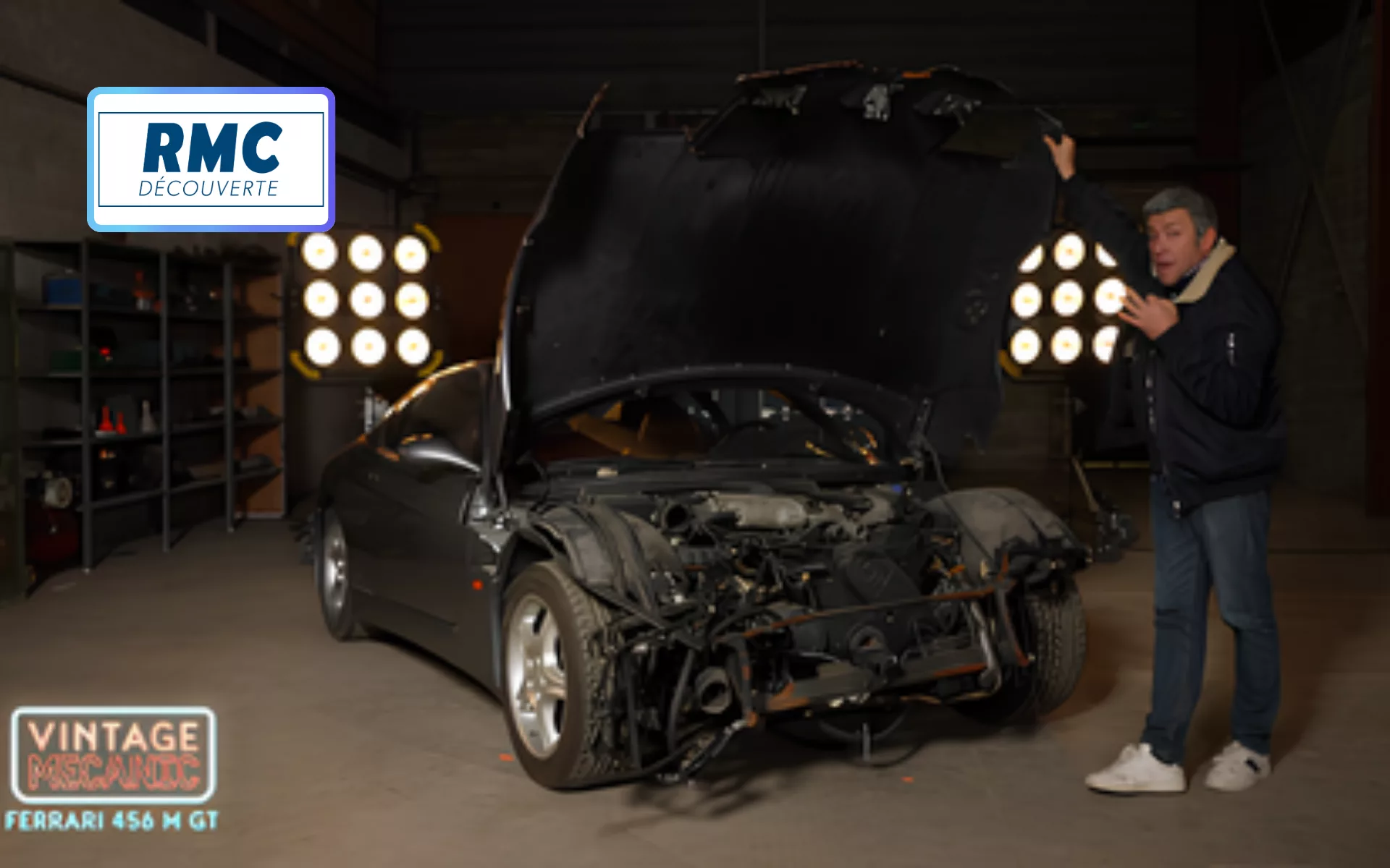 Il restaure une Ferrari 456 M GT dans « Vintage Mecanic » : un défi mécanique hors normes ce soir sur RMC Découverte !