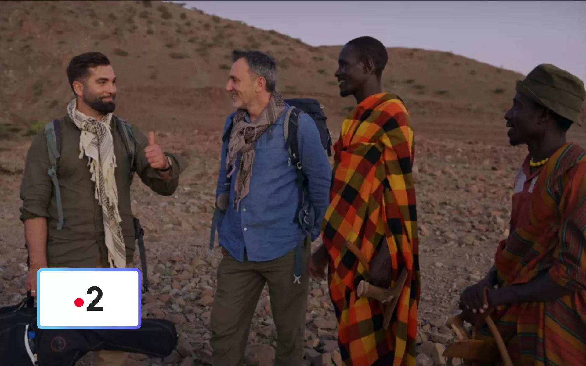 Rendez-vous en terre inconnue avec Kendji Girac chez les Turkana