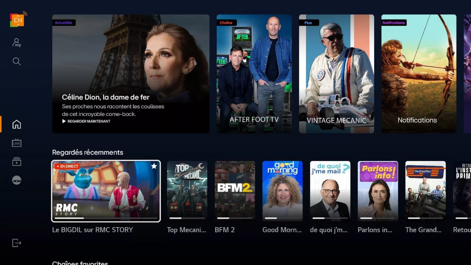 Les chaînes RMC BFM débarquent sur LG Channels