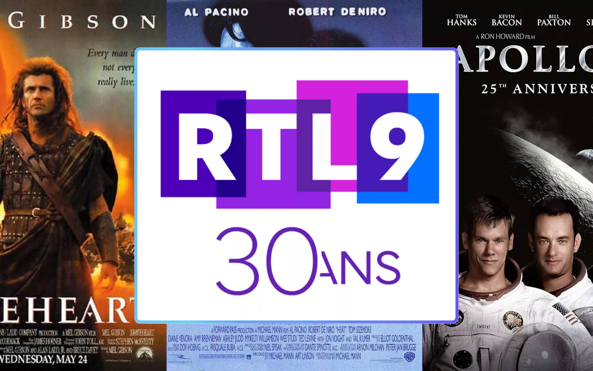 30 ans, 3 films cultes, 3 mardis : RTL9 dégaine le combo nostalgie de l’été !