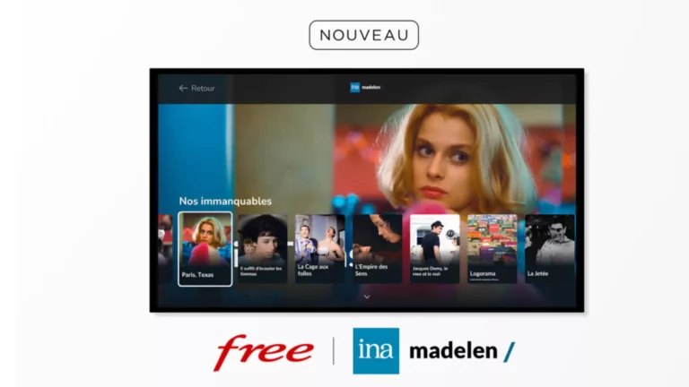 INA Madelen débarque sur les Freebox