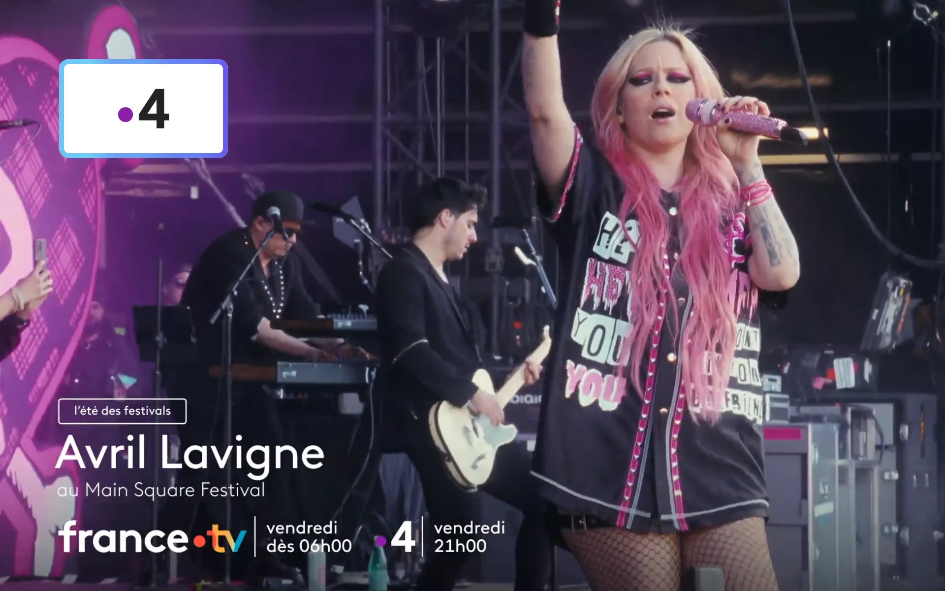 Avril Lavigne au Main Square Festival