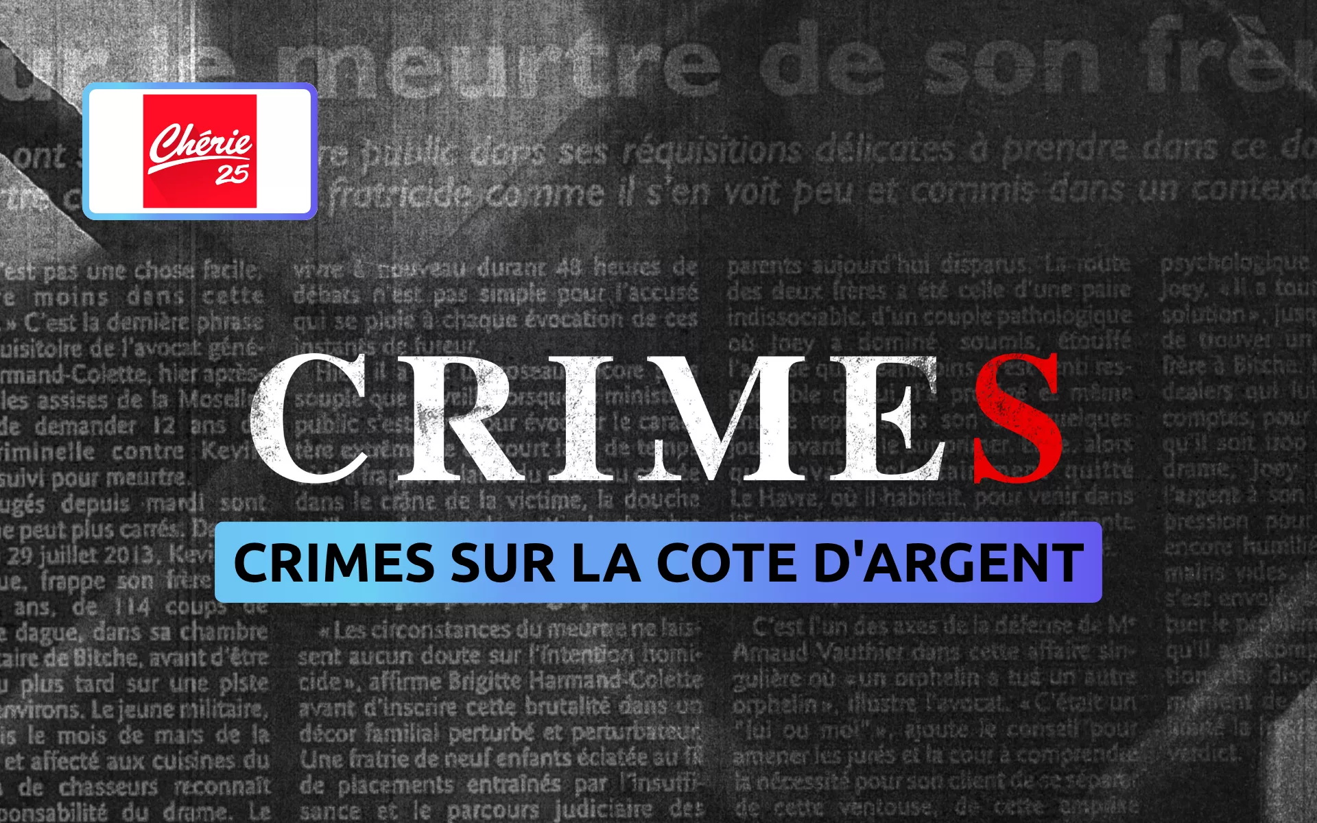 CRIMES SUR LA COTE D'ARGENT