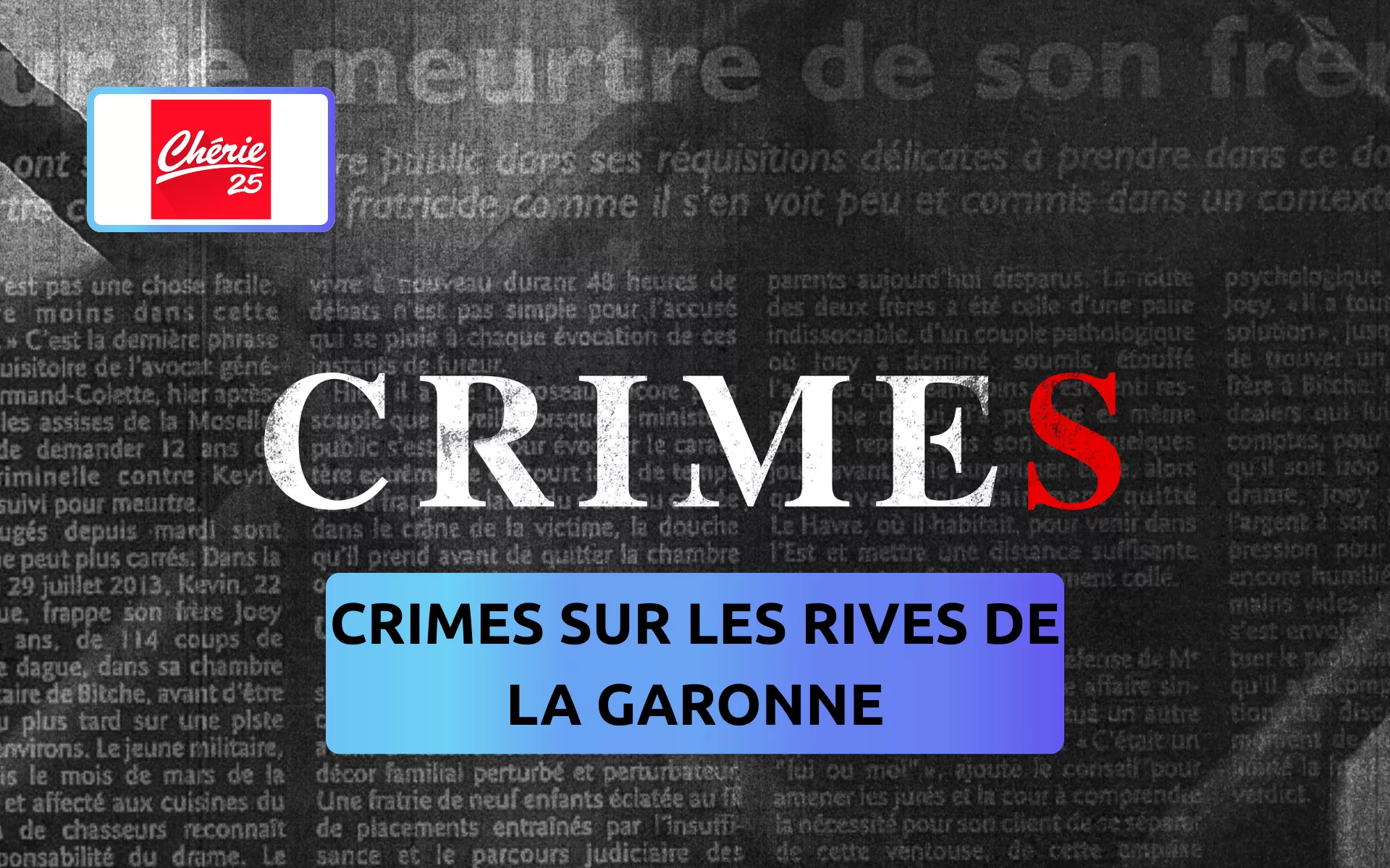 CRIMES SUR LES RIVES DE LA GARONNE
