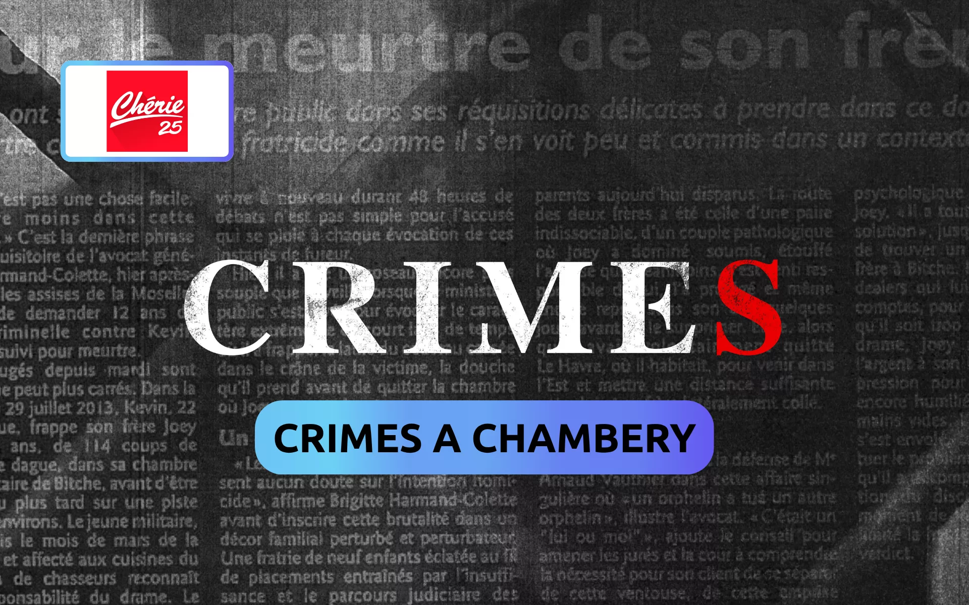 CRIMES A CHAMBERY