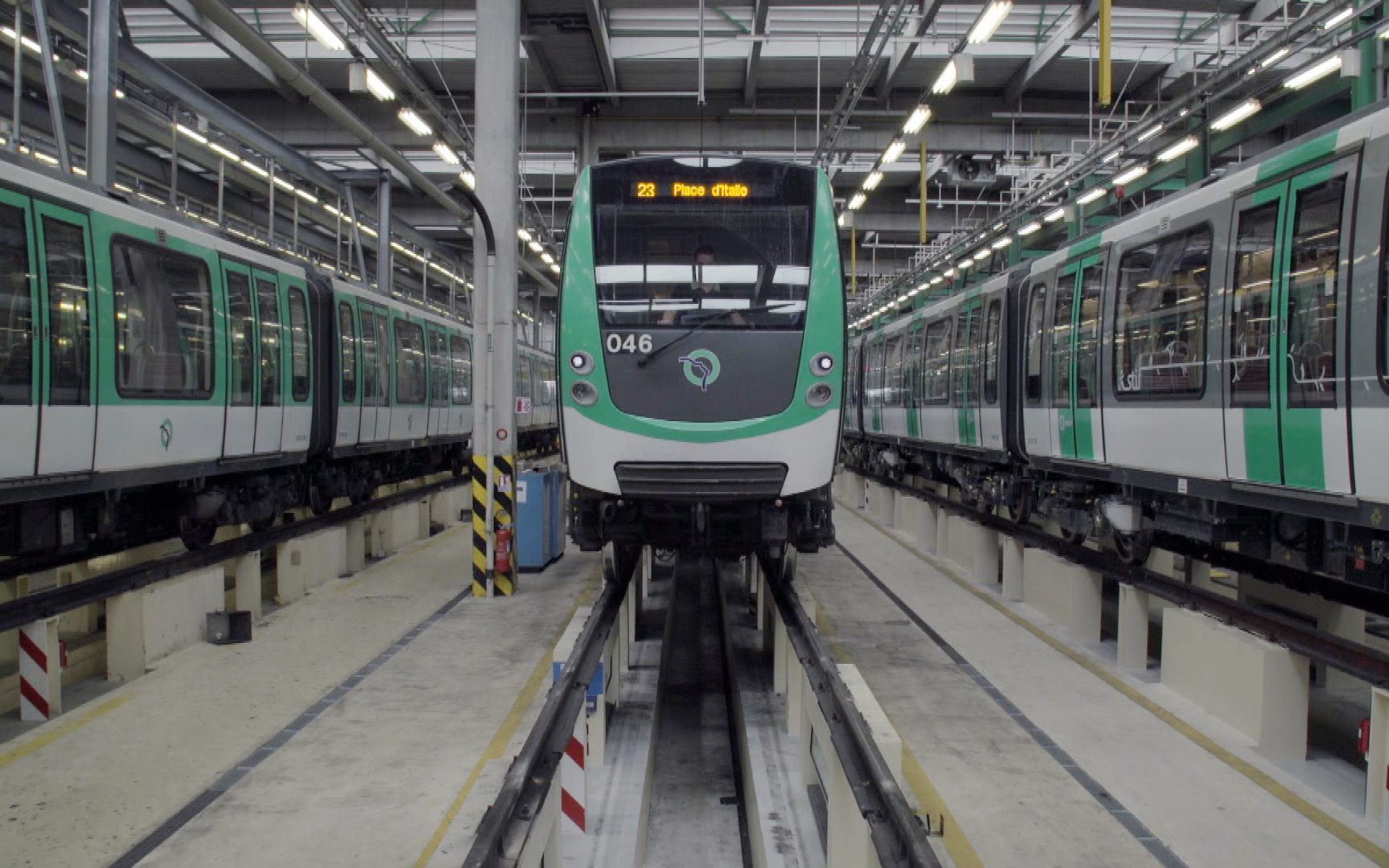 Dans les coulisses du métro de Paris