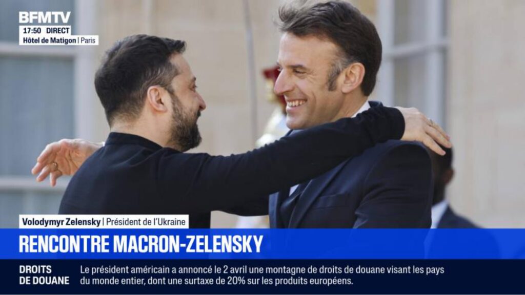 capture d'écran du nouvel habillage de la chaîne BFMTV
