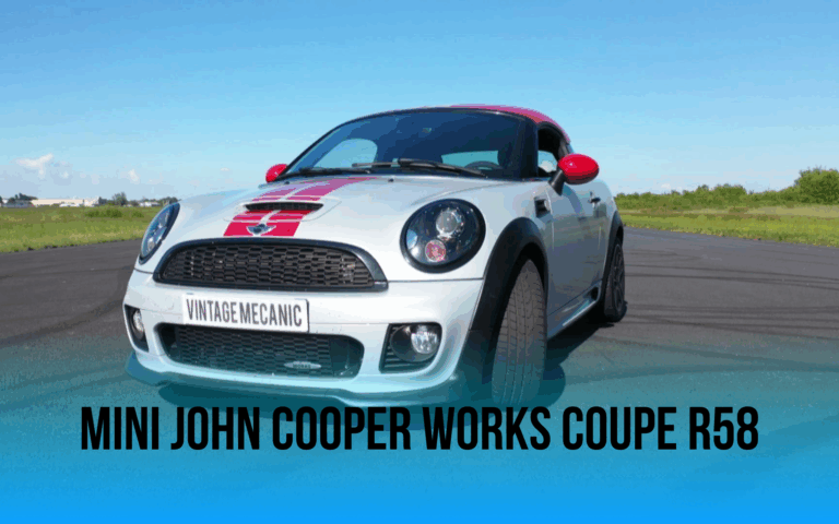 VINTAGE MECANIC 10 MINI JOHN COOPER WORKS COUPE R58