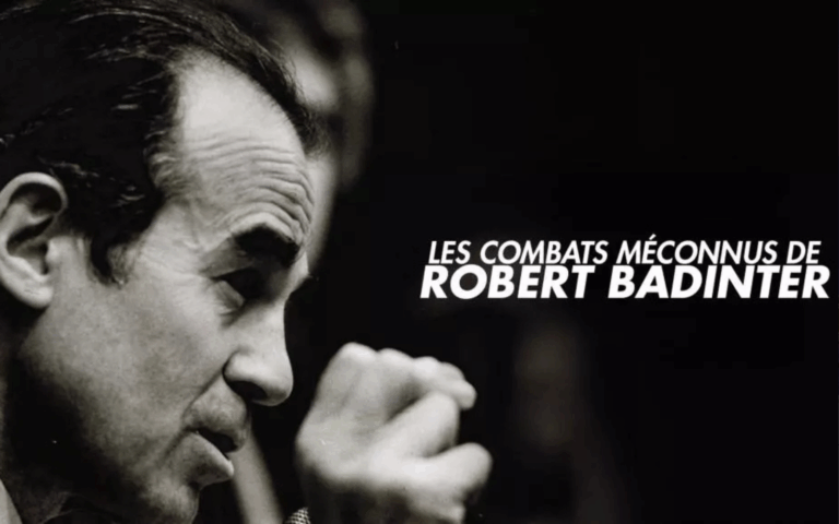 Les combats méconnus de Robert Badinter