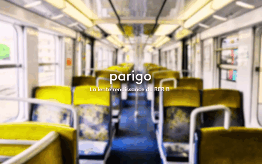 La lente renaissance du RER B Parigo