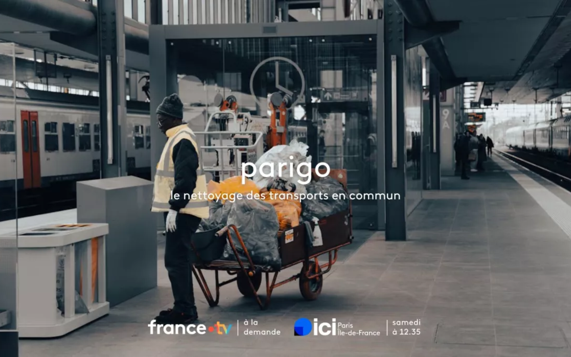 Le nettoyage des transports en commun Parigo