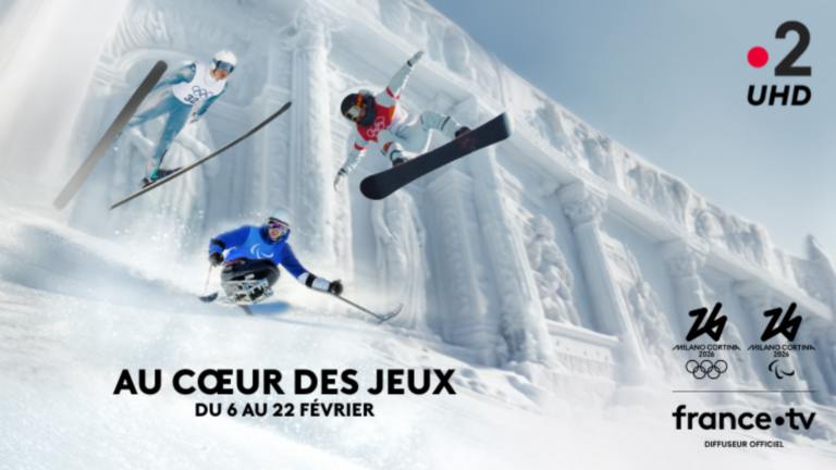 France Télévisions diffusera les Jeux Olympiques d’hiver 2026 en 4K-UHD sur France 2 via FRANSAT