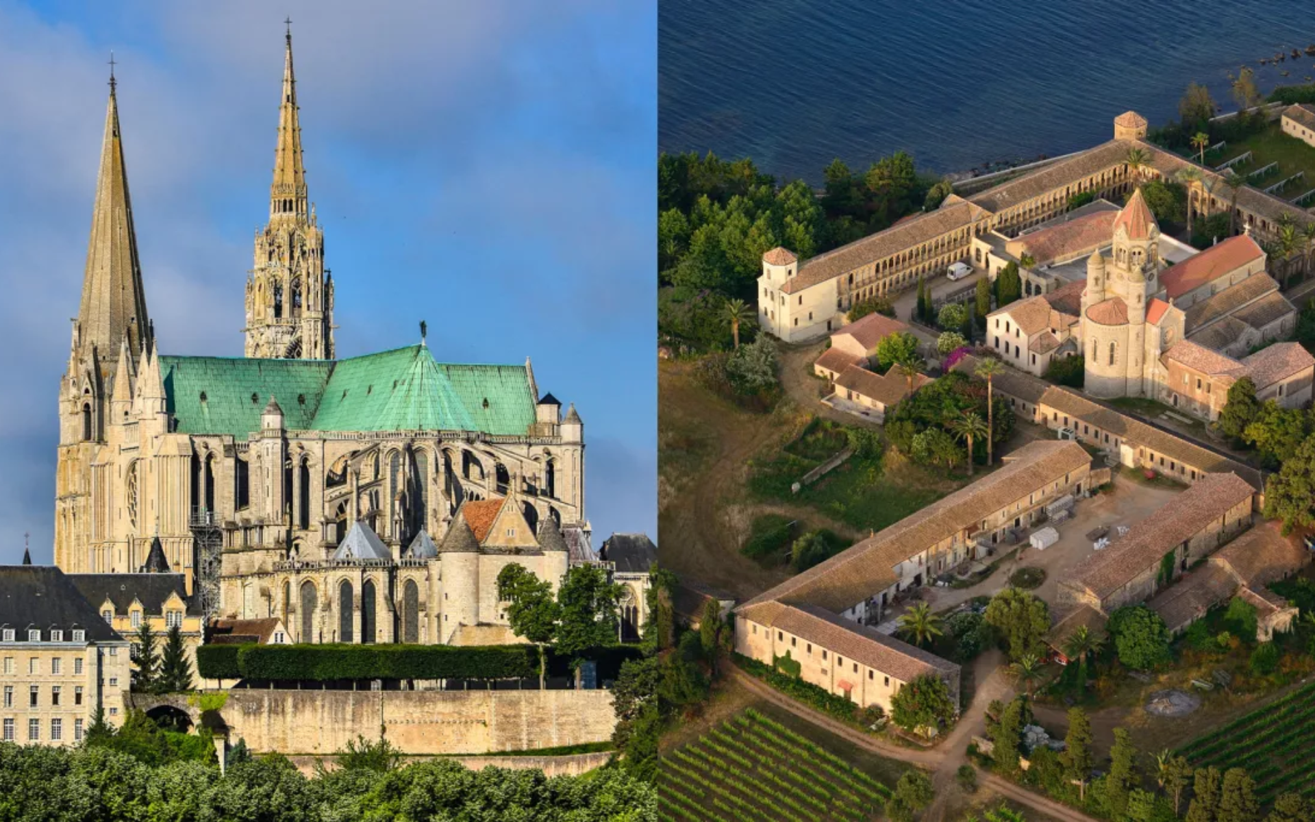 Les trésors des abbayes et cathédrales françaises