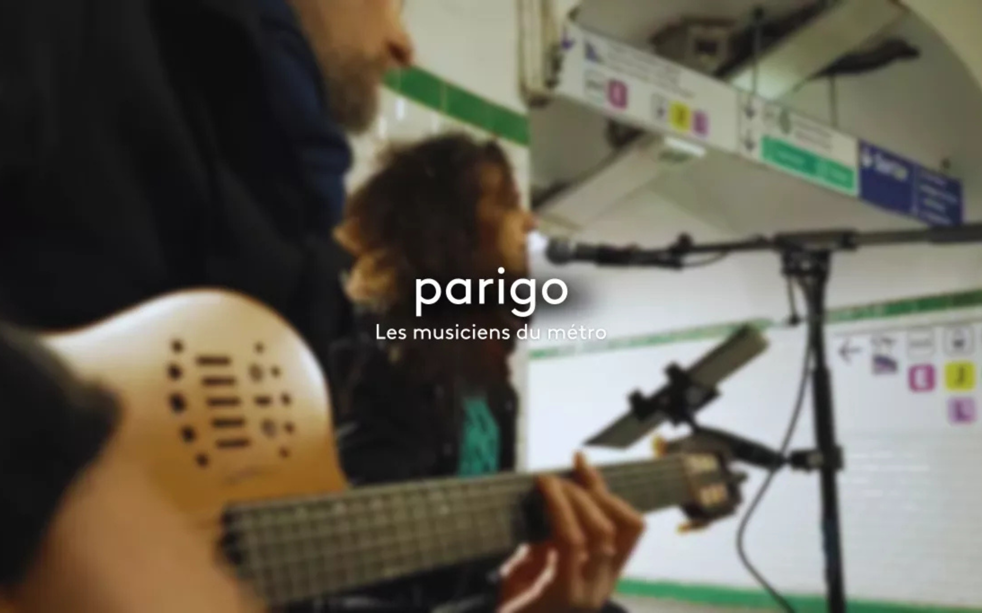 Les musiciens du métro Parigo