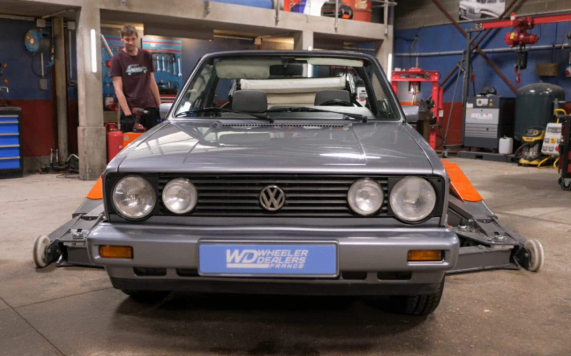 Wheeler Dealers France : Volkswagen Golf 1 Cabriolet