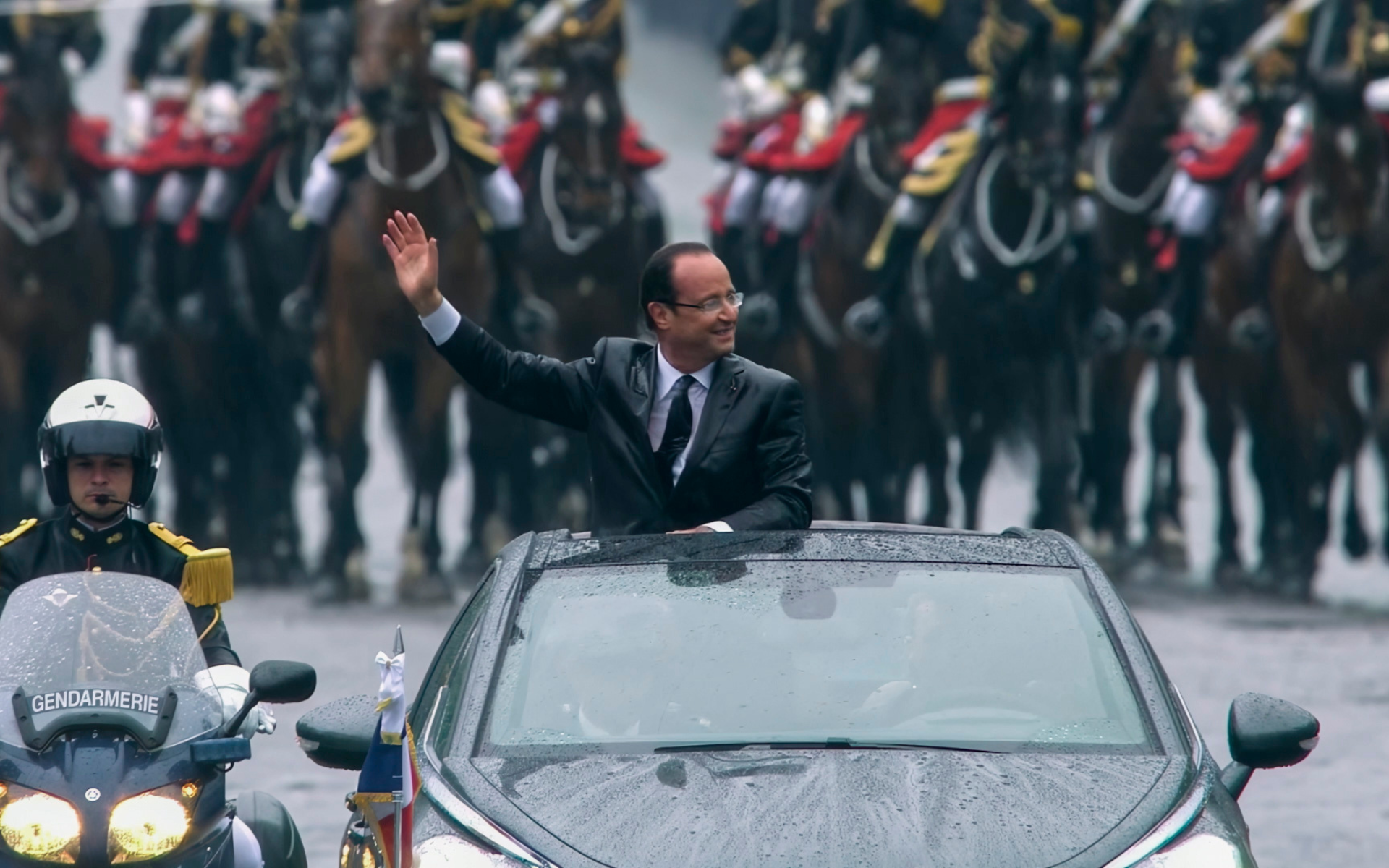 LES PRESIDENTS ET LA VOITURE