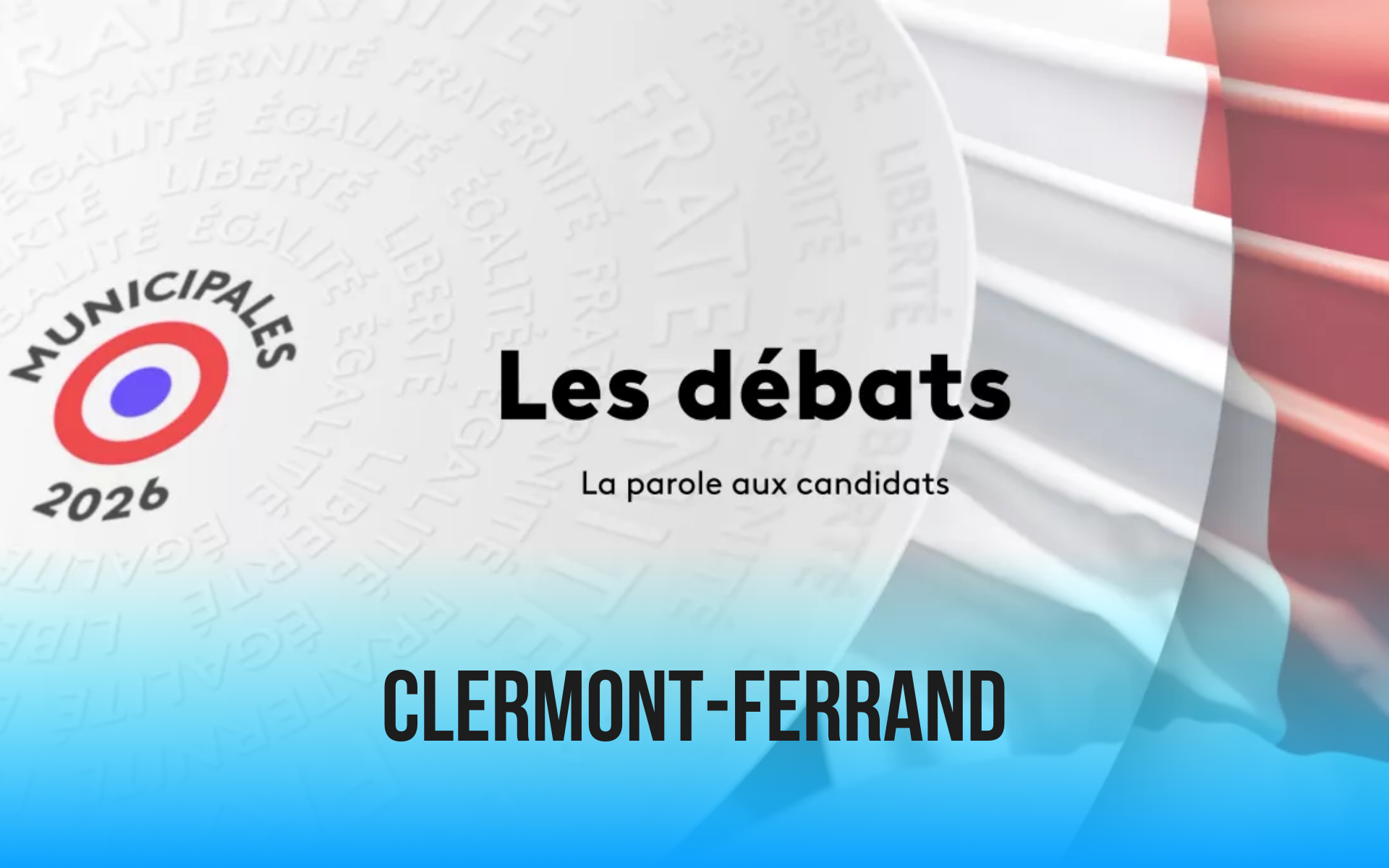 Municipales 2026 – Débat pour la commune de Clermont-Ferrand