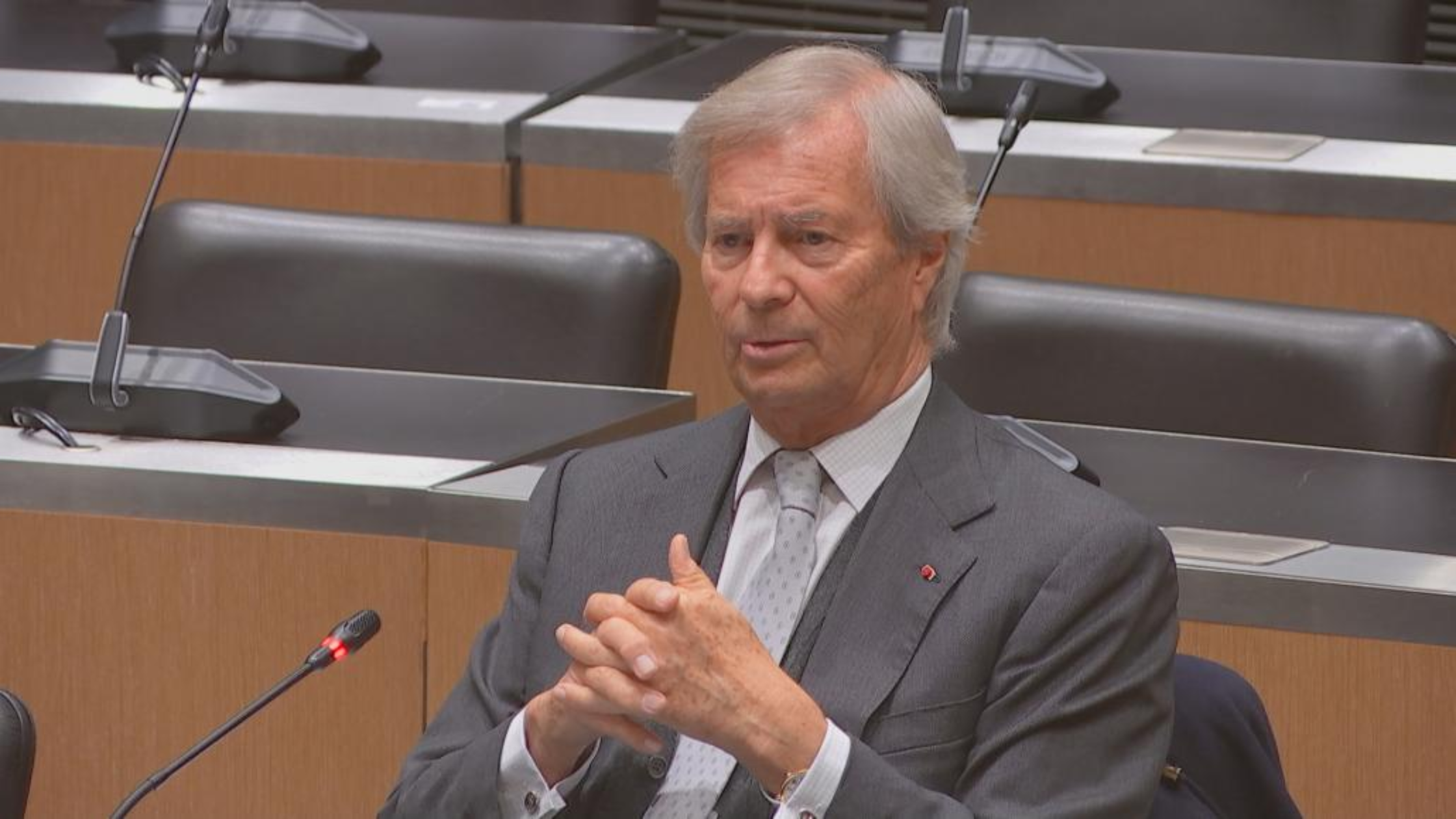 L’audition de Vincent Bolloré en direct à l&rsquo;Assemblée nationale