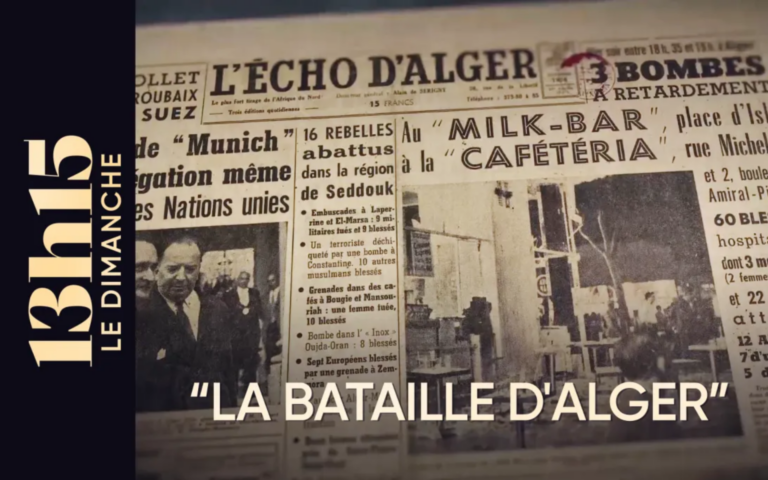 13h15 Les magazines de l'information consacré à La bataille d’Alger