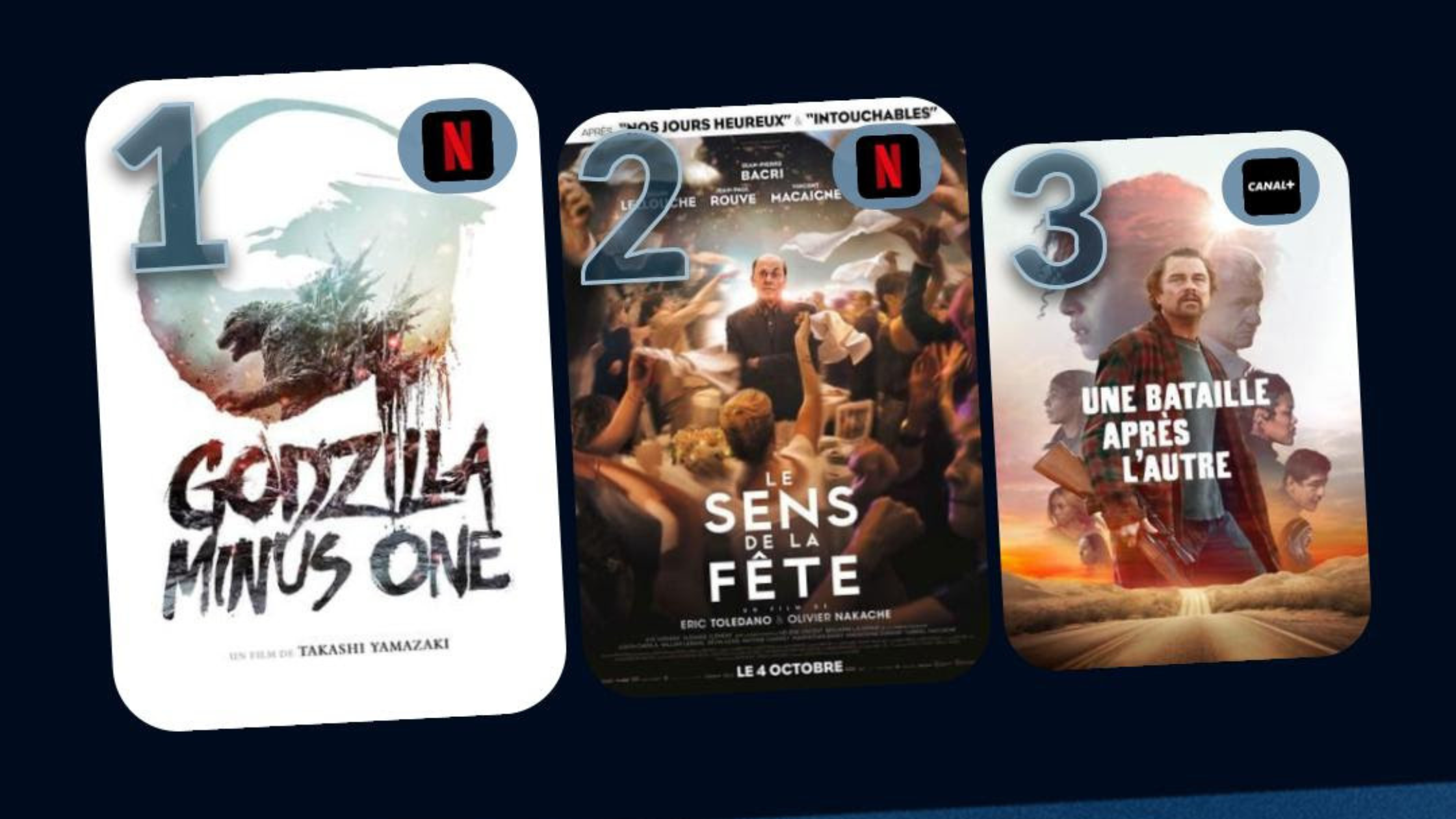 Classement streaming JustWatch : « Godzilla Minus One » écrase tout, la comédie française à l'honneur