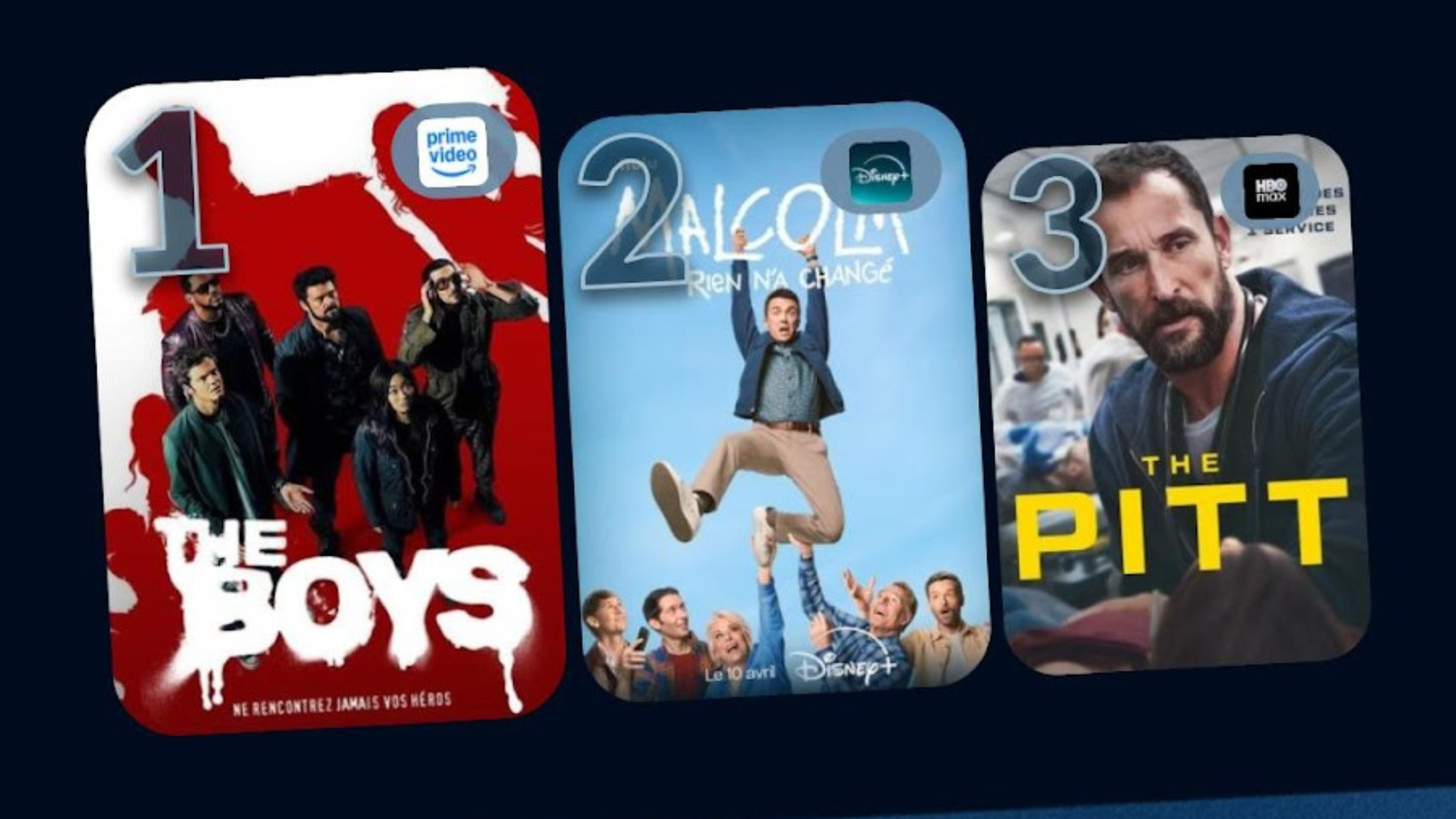 Top Séries JustWatch : « The Boys » reprennent le pouvoir, la famille « Malcolm » de retour au sommet