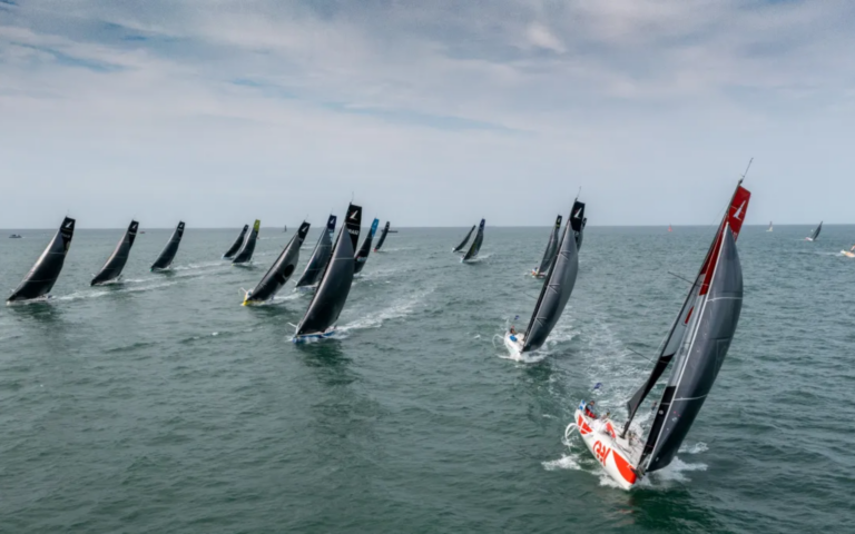 Départ de la 57e édition de la Solitaire du Figaro Paprec