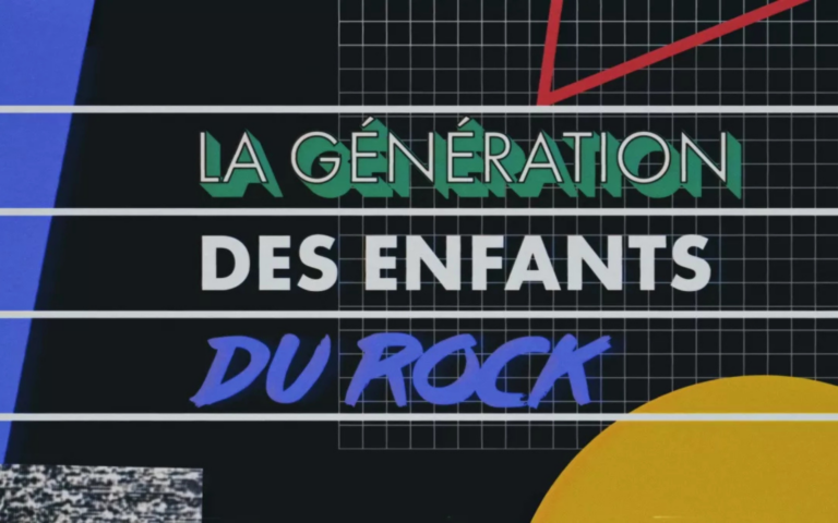 La génération des « Enfants du rock »