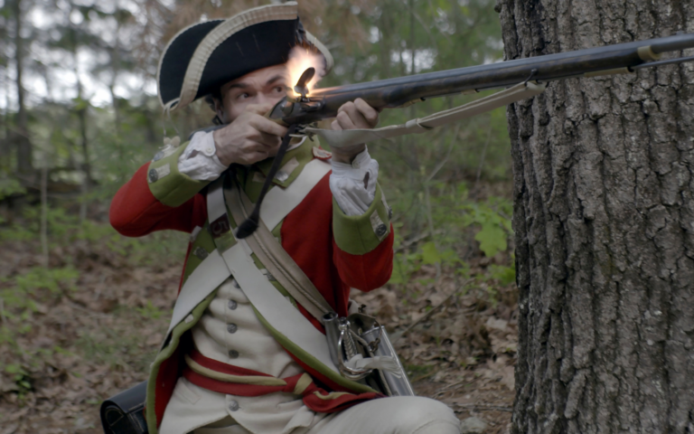 George Washington traversant le fleuve Delaware, image emblématique de la Révolution américaine
