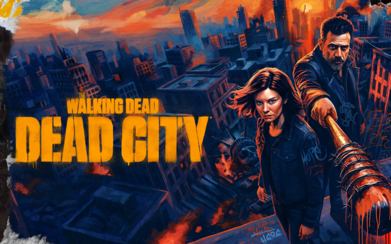 Negan et Maggie dans The Walking Dead : Dead City saison 3, diffusée sur OCS