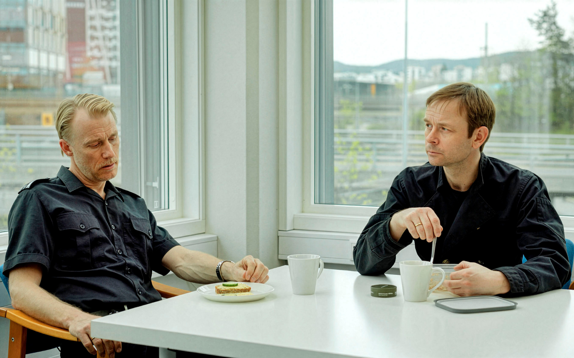 Thorbjørn Harr et Jan Gunnar Røise dans La Trilogie d'Oslo : Désir sur CINÉ+Festival