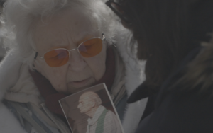 Roseline Hamel et Nassera, documentaire « Au nom du père Hamel » diffusé dans Le Jour du Seigneur sur France 2