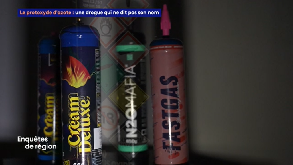 Enquêtes de région consacré au gaz hilarant.