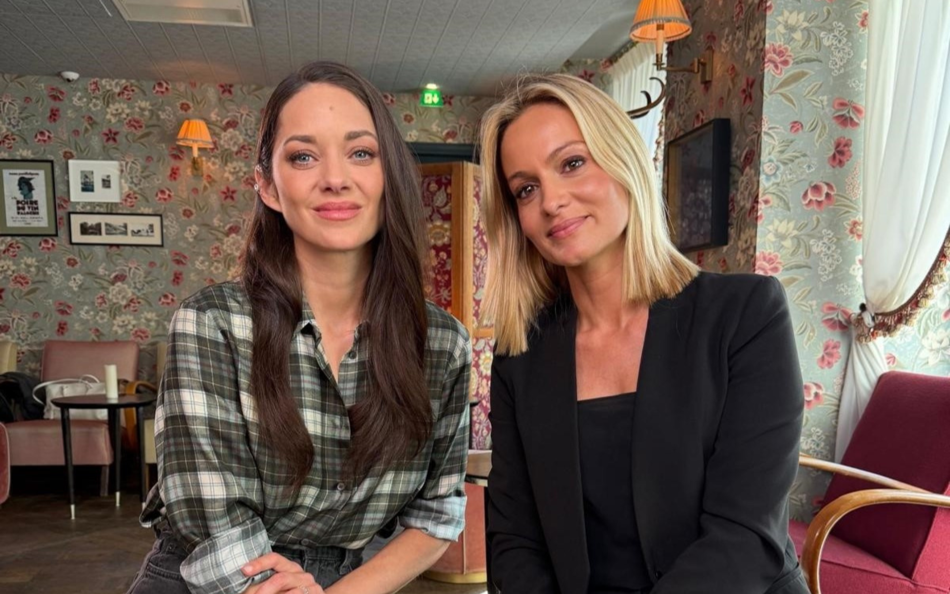 Marion Cotillard, invitée du Portrait de la Semaine de Sept à Huit sur TF1